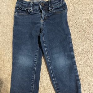 Gap Boy Jeans with plaid liner 3T